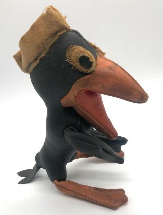 Vintage Crow Stuffed Toy From Disney 
