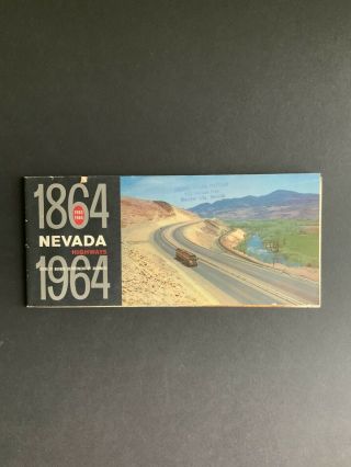 Nevada Highways State Of Nevada Department Of Highways 1963 - 64