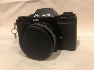 Vintage Mamiya ZM Quartz Camera with Case,  Lenses,  Flash,  Filters & Manuals 2