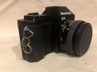Vintage Mamiya ZM Quartz Camera with Case,  Lenses,  Flash,  Filters & Manuals 3