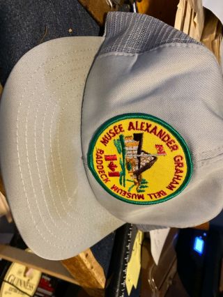 Alexander Graham Bell Museum Nova Scotia Canada Souvenir Patch Trucker Hat