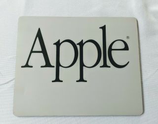 Vintage Gray Apple Mouse Pad