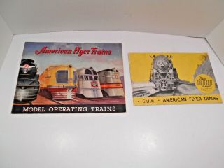 American Flyer Trains Vintage Catalogs 1936 And 1938 Good Shape 9 - 14