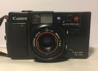 Picture This Vintage Canon Af35m 35mm Point & Shoot Film Camera