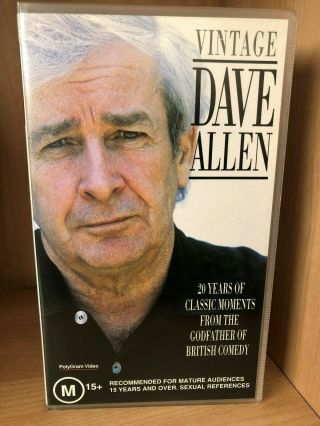 Vintage Dave Allen Bbc 20 Years Of Classic Moments Rare Vhs Video
