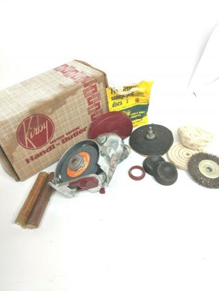 Vintage Kirby Motor Driven (handi - Butler) With Box