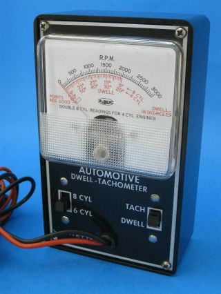 Lafayette Dwell - Tach Tester - Vintage W/instructions - Tachometer - Dwell Angle