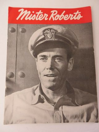Vintage 1948 Henry Fonda Mr.  Roberts Program 9593