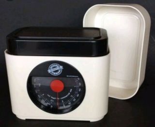 Vintage Richard Simmons  Measure Up  Kitchen Scale Black/ White/red 5 Lb.  Cap.