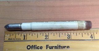Vintage M.  G.  Stoller Seeds Bullet Pencil Paulding Ohio INVP0709 2
