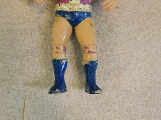 WWF LJN King Harley Race Rubber Wrestling Figure 80’s Rare / WWE Vtg Wrestler 3