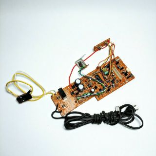 Vintage Jvc Ql - A2 Turntable Part Power Supply Servo Main Board Ac Cord Switch