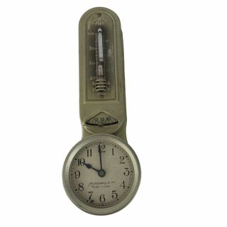 Vintage Minneapolis Honeywell 8 Day 7 Jewel Model 77 Heat Regulator/clock
