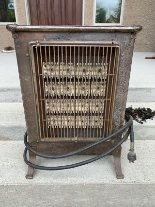 Vintage Electric Heater Moffays Electric Heater
