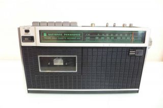 Vintage Radio Am/fm Cassette Panasonic - Rq44s Radio Music