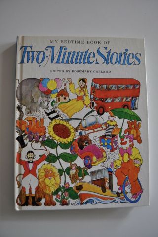 Vintage Children’s Book My Bedtime Book Of Two Minute Stories 1969 Hardcover