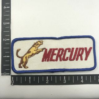 Vintage Auto Ford Mercury Cougar Muscle Car Embroidered Twill Patch 03wb