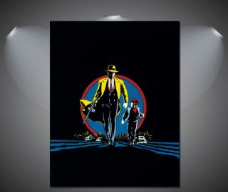 Dick Tracy Vintage Art Deco Movie Poster - A1,  A2,  A3,  A4 Sizes