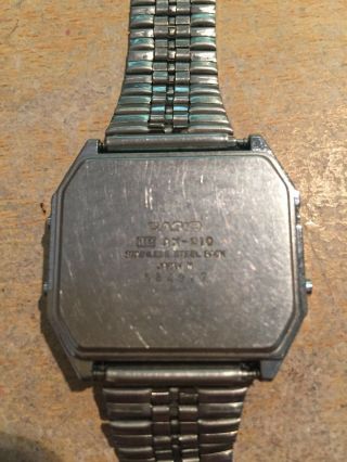 Casio AX - 210 Vintage 80s Digi - King LCD Digital Melody Watch - Module 118 2