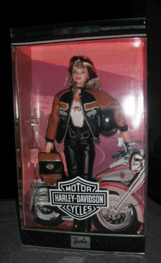 Barbie Harley - Davidson Collectible 4 Nib Mattel 1999 = Never Opened