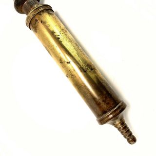 Vintage Brass Nesthill Grease Oil Gun Pump 3