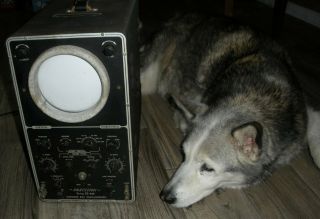 Vintage Precision Apparatus Series Es - 520 Cathode Ray Oscillograph Oscilloscope