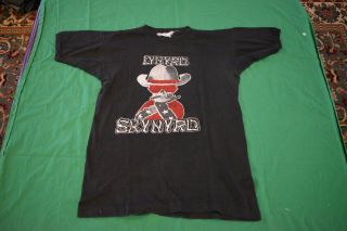 Vintage Lynyrd Skynyrd Concert T - Shirt Size Medium