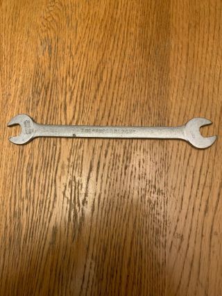 Vintage Williams Superrench (1/2” X 7/16 ") Double Open End Wrench,  0601