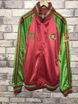 Fc Porto Portugal Unofficial Full Zip Jacket Vintage Red Green Men’s Large