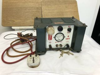 Vintage 60s Wynall Battery Charger,  6v 12v,  Classic Car,  Motorcycle