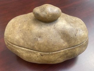 Vintage Big Potato Shaped Atlantic Mold Serving Dish It’s A Potato