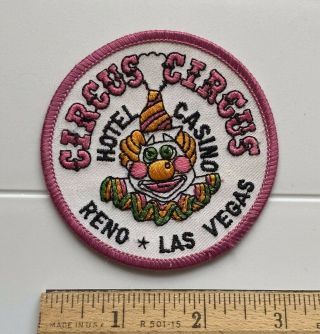 Circus Circus Casino Hotel Las Vegas Reno Nv Lucky Clown Embroidered Patch