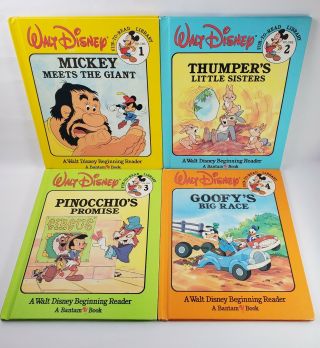 Complete 1 - 19 Set Of Walt Disney Fun To Read Library Books - Vintage