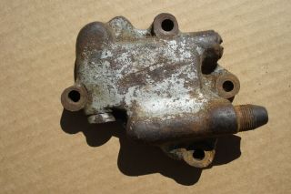 Vintage Harley Wla 45 Flathead Engine,  Feed Oil Pump Body Spares Project