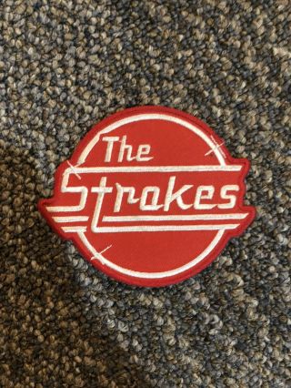 The Strokes Officially Licensed Embroidered Iron - On Vintage Patch From 2001