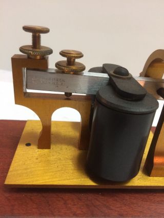Vintage JH Bunnell Telegraph Key Sounder 2