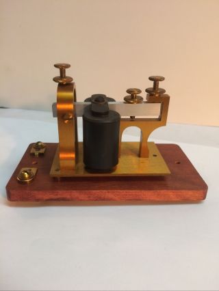 Vintage JH Bunnell Telegraph Key Sounder 3