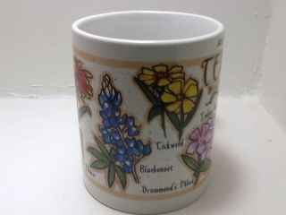 Austin Texas Wild Flowers Coffee Cup Tea Mug 2