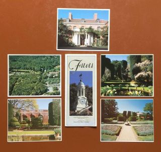 Official Tour Guide/postcards For Filoli Estate - Model For The Dynasty Mansion
