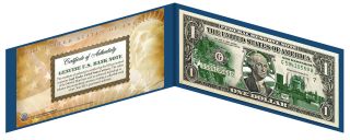 Hampshire State $1 Bill Legal Tender Us One - Dollar Currency Green