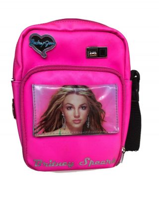 Britney Spears Vintage Mini Small Carry Bag 12 - Cd Holder Wallet Purse 2000 Y2k