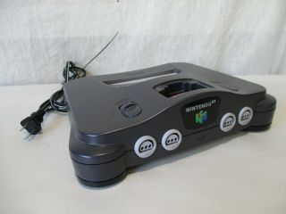Vintage Nintendo 64 Video Game Console Control Deck Nintendo 64 Mus - 001 Video Ga