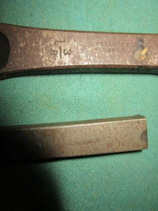 2 Vintage C.  S.  Osborne Leather Punch Tools Sizes 1 3/8 
