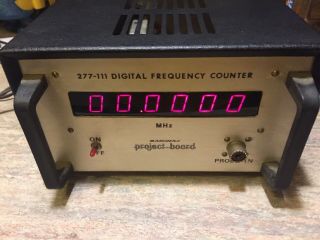 Vintage Archer Project Board 277 - 111 Digital Frequency Counter.