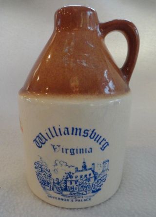 Vintage Williamsburg Va Governor 