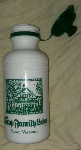 Trapp Family Lodge Souvenir Bicycle Water Bottle Von Trapp Singer Sound Of Music