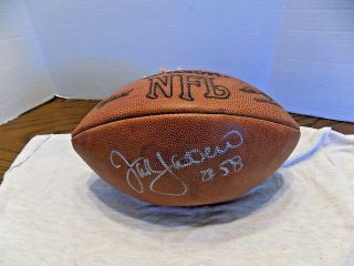 Vintage Wilson National Football League Football Pete Autographed Jack Lambert
