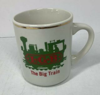 Vintage L.  G.  B.  The Big Train Coffee Mug
