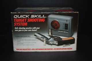 Vintage Daisy Quick Skill Infrared Target Shooting System W/.  38/.  357 Cartridges