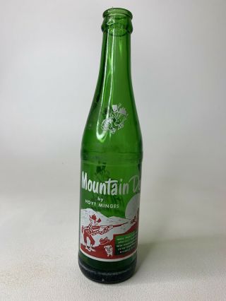 Hoyt Minged 1963 Mountain Dew Hillbilly Bottle Vintage